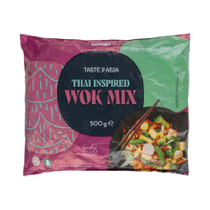 Coop Taste of Asia wokiroog Thai 500g