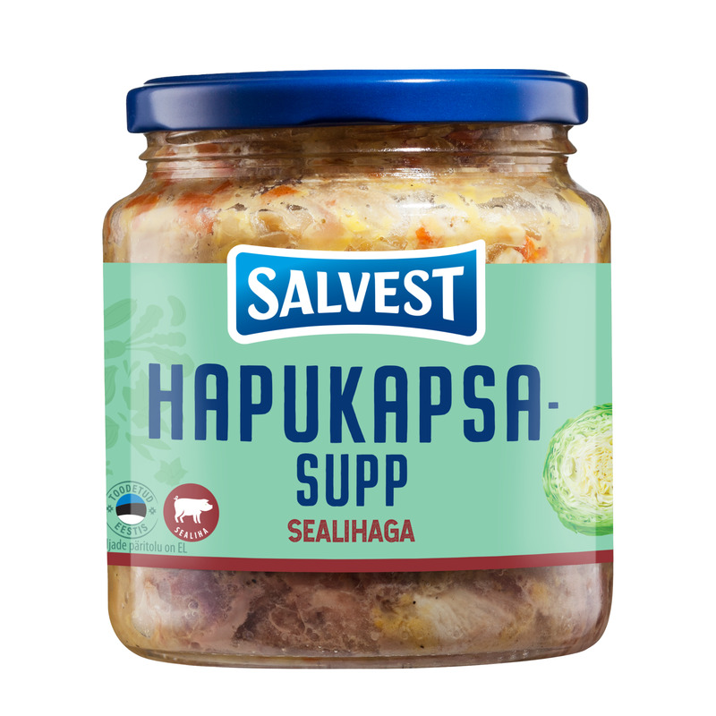 Hapukapsasupp sealihaga, SALVEST, 530 g