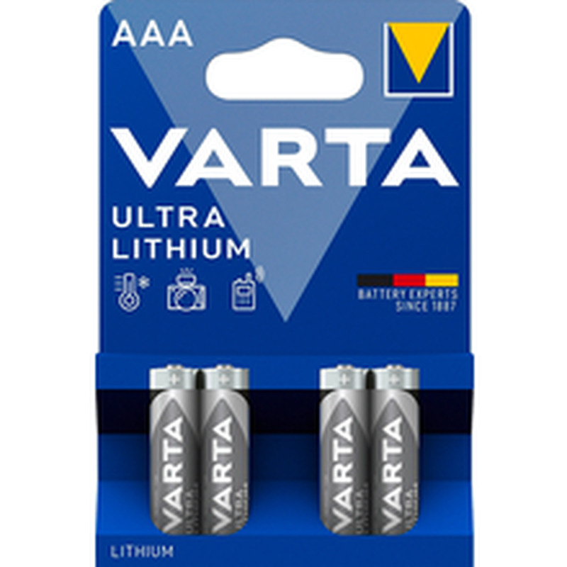 patarei ultra lithium aaa 4 tk