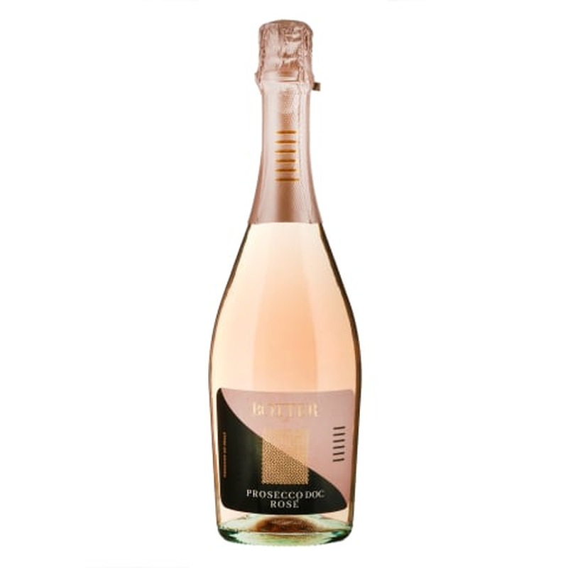 Kaitstud päritolunimetusega vahuvein Botter Prosecco Rose 0,75l