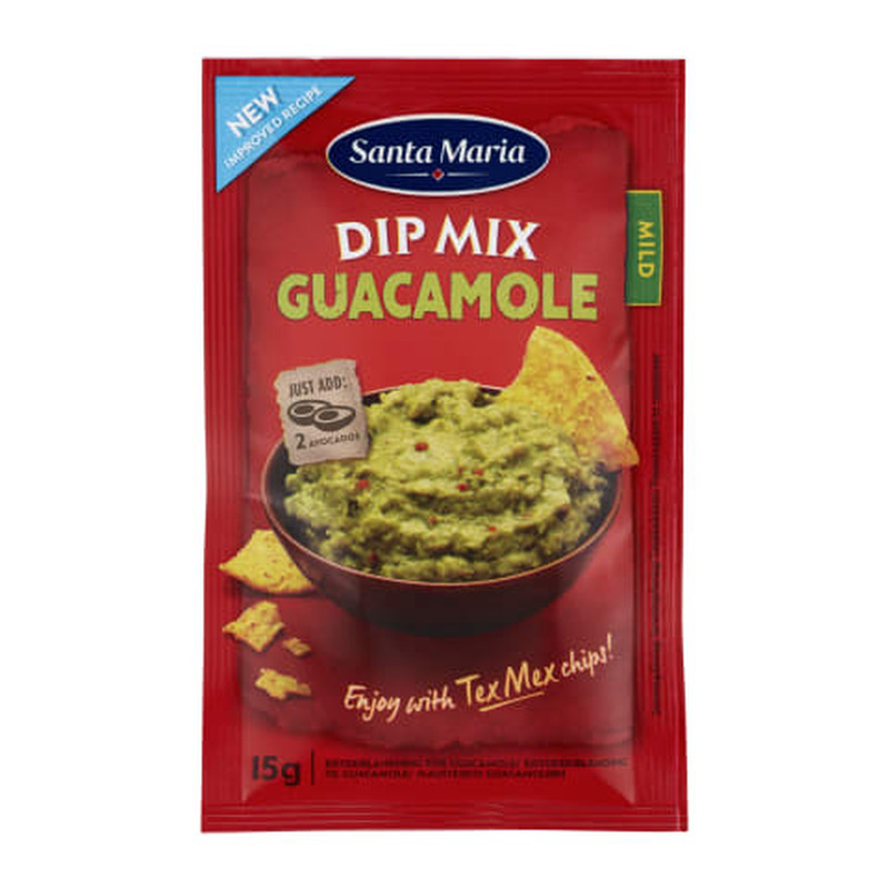 Guacamole-kastme maitseainesegu, SANTA MARIA, 15 g