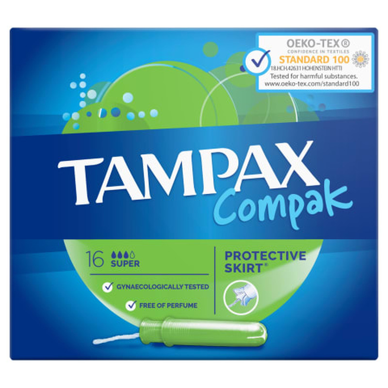 Tampax Compak Super 16tk