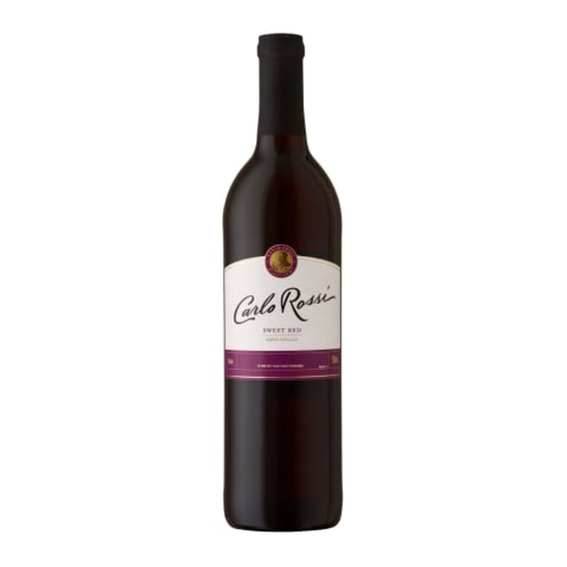 Vein Carlo Rossi Sweet Red 9%vol 0,75l