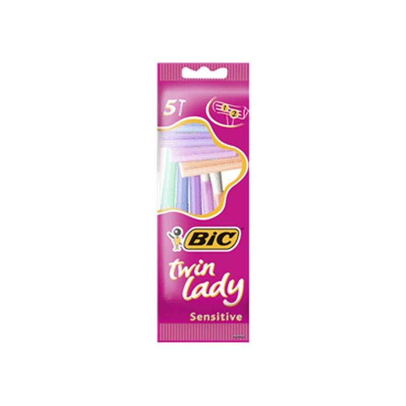 Raseerija BIC Twin Lady naistele 5tk