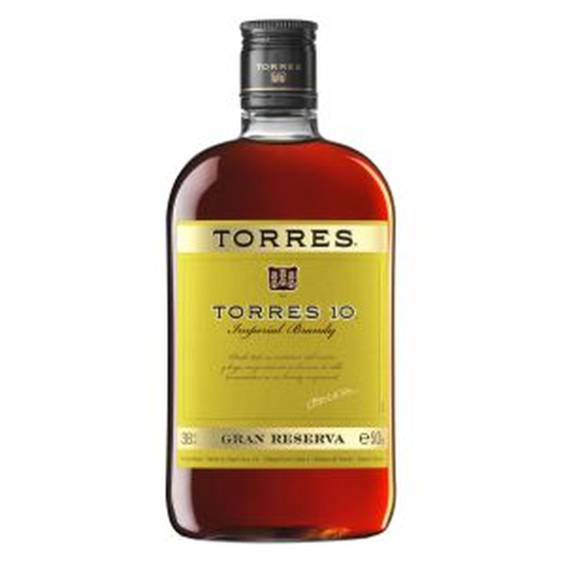 Torres 10 Years Gran Reserva Brandy 38% vol 0.5L