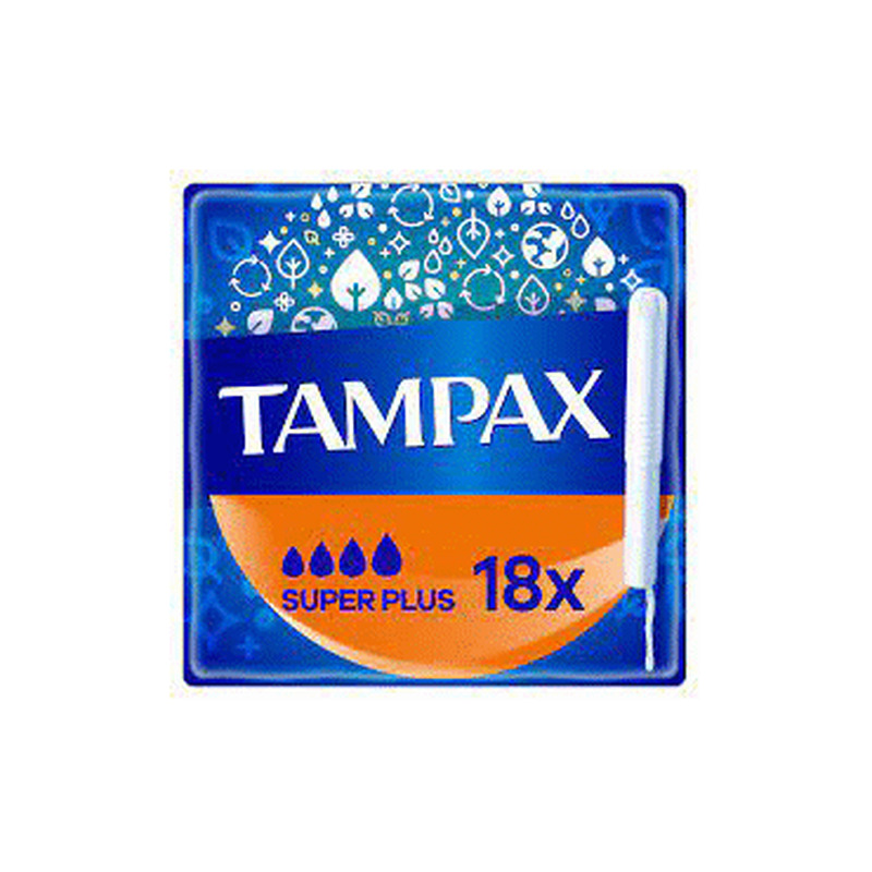 Tampoonid TAMPAX Super Plus 18tk