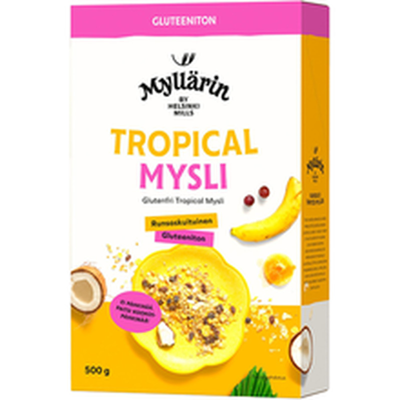 Myllärin gluteenivaba troopiline müsli 500 g