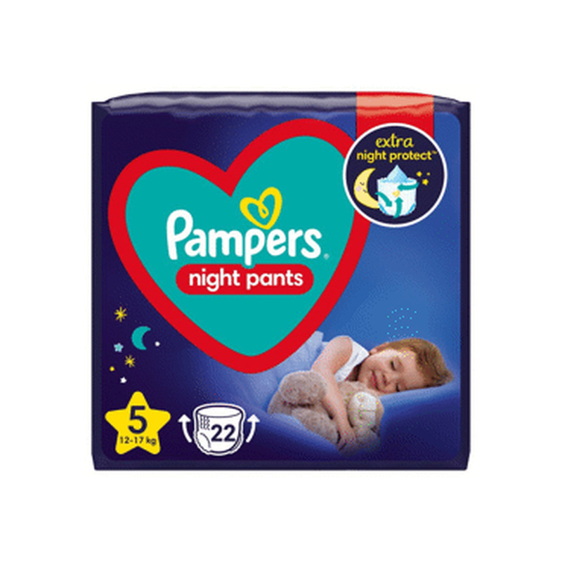 Püksmähkmed PAMPERS Night VP S5 22tk