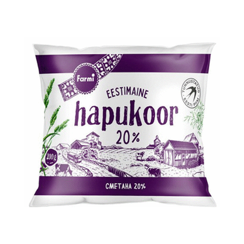 Hapukoor 20%, FARMI, 200 g