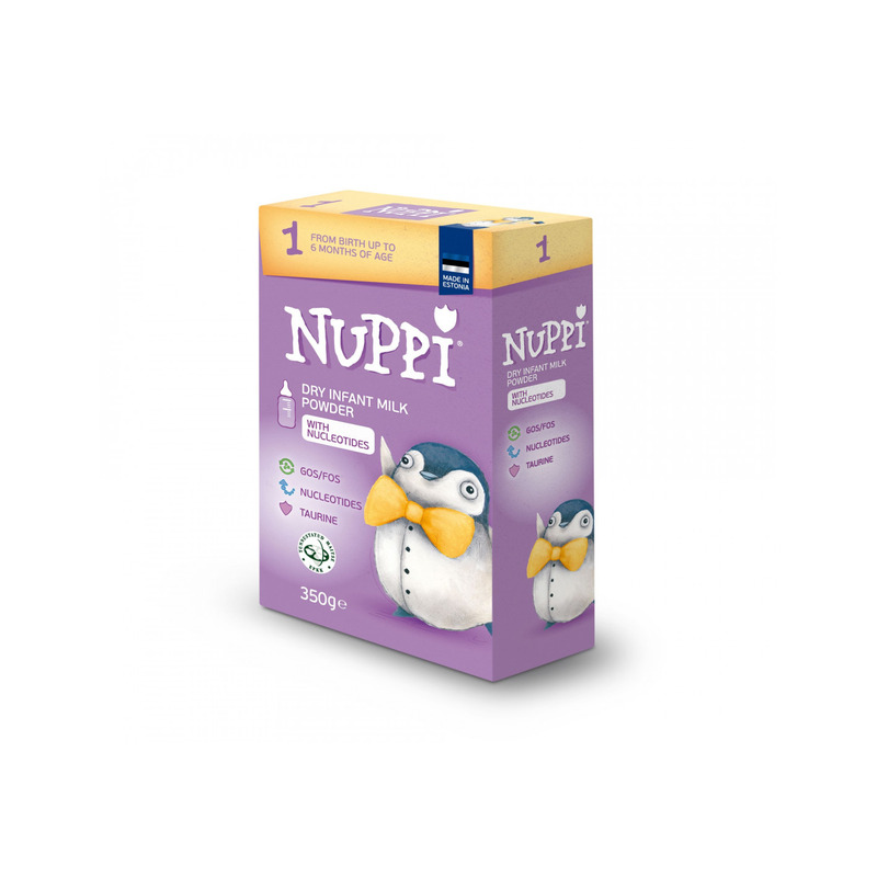 KAST 12 tk! NUPPI 1 Imikute Piimasegu 0-6kuud 350g