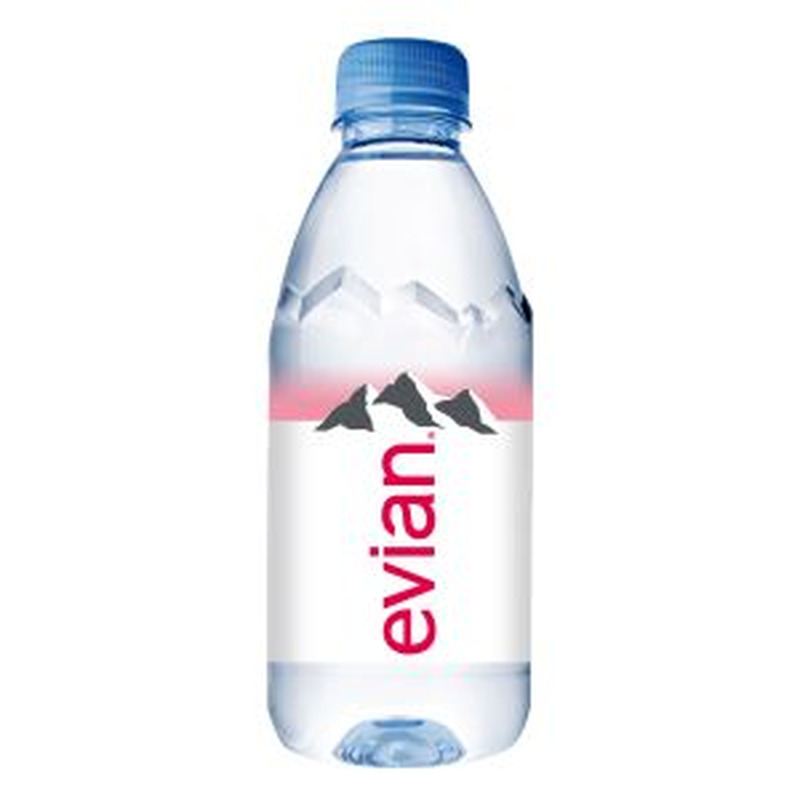 Evian gas-mata looduslik mineraalvesi 0.33L