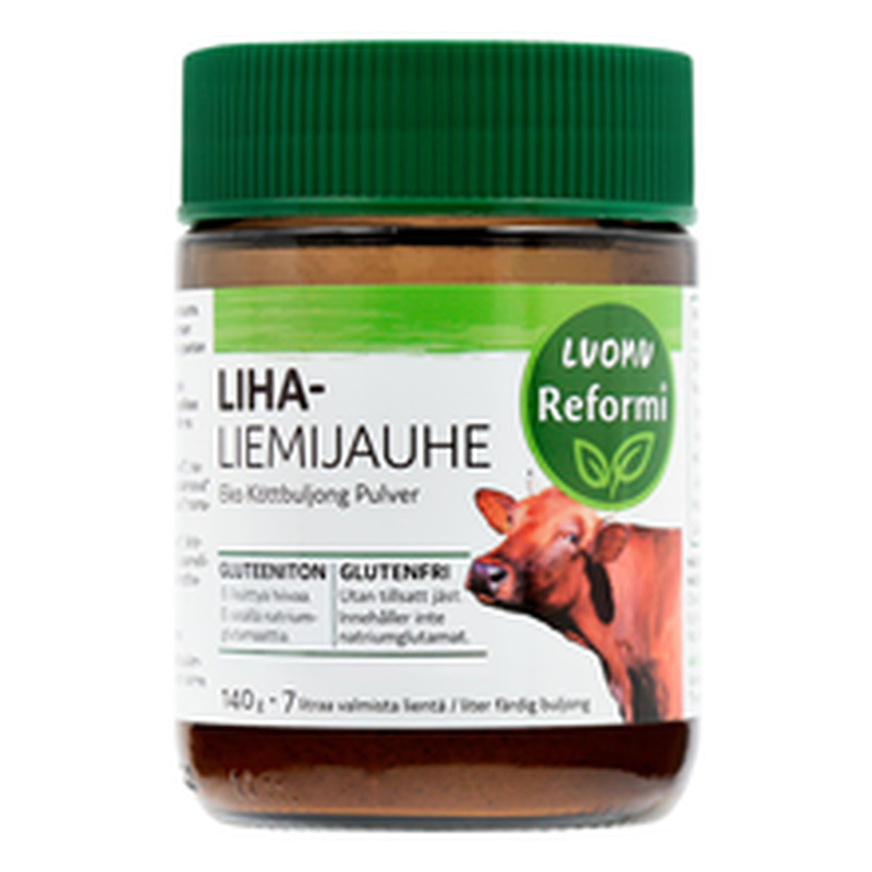 Reformi lihapuljongipulber 140g mahe