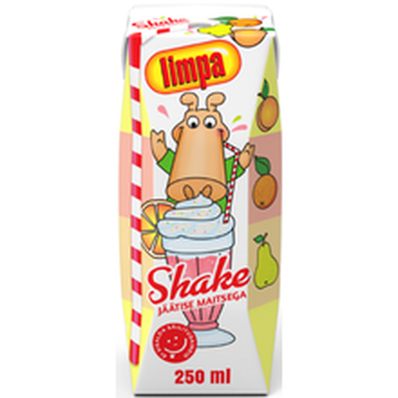 Shake Apelsin-Pirni-Virsiku, LIMPA, 250 ml