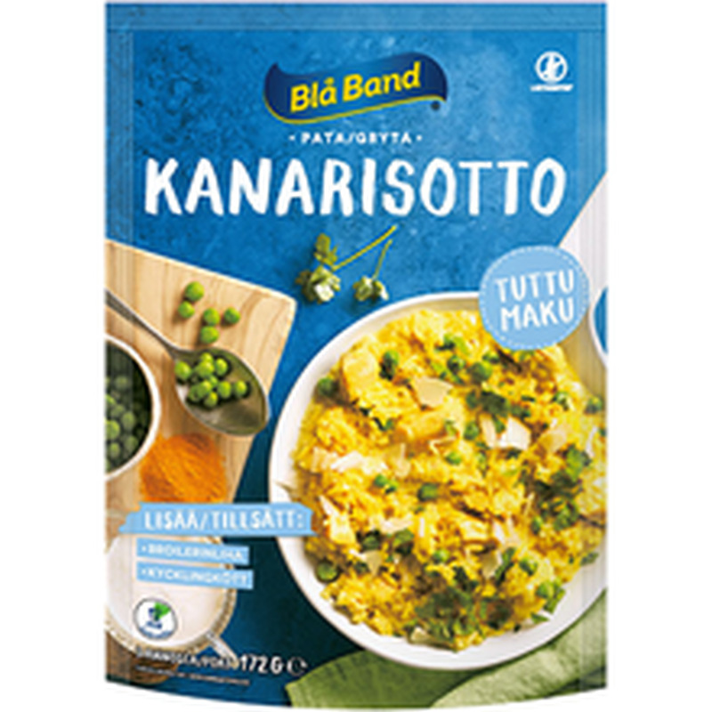 Blå Band, väikese laktoosisisaldusega risoto koostisained, 172 g