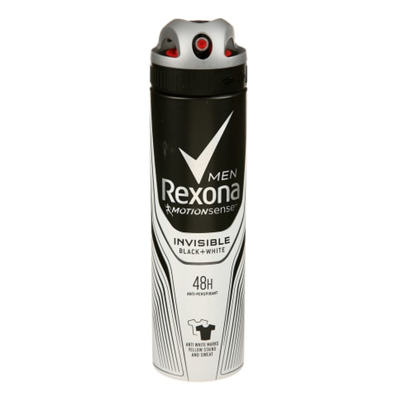 Deodorant Rexona invisible bl&wh men 150ml