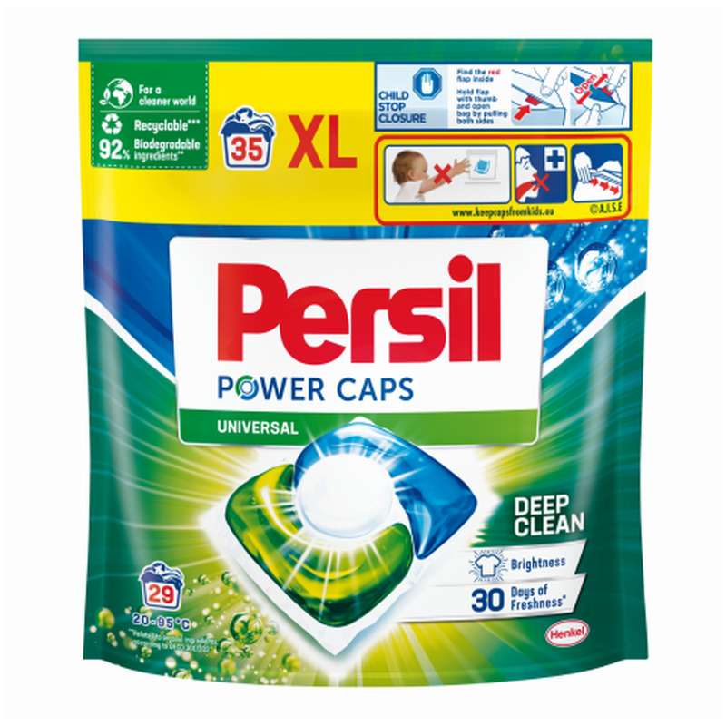 Pesukapslid Persil Power Caps Universal 29pk