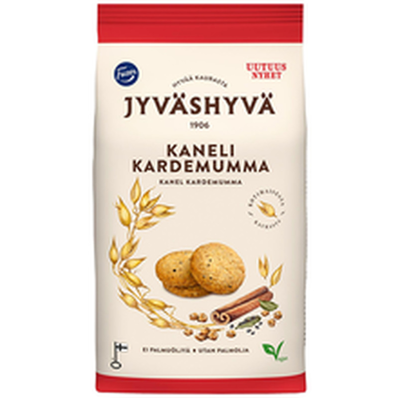 Küpsised kaneeli ja kardemoniga, JYVÄSHYVÄ, 320 g