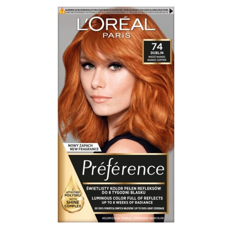 Püsivärv L'Oreal Preference 74 Dublin