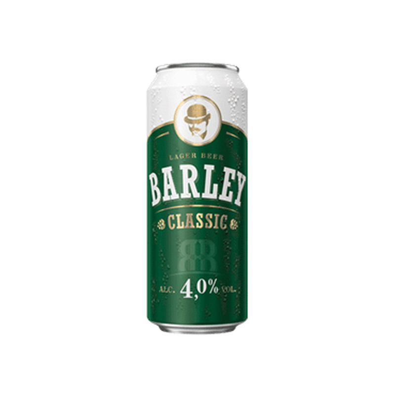 Hele õlu BARLEY Classic 4% 0.5L prk