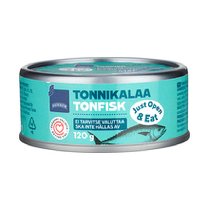 Rainbow tuunikala tükkidena 120 g