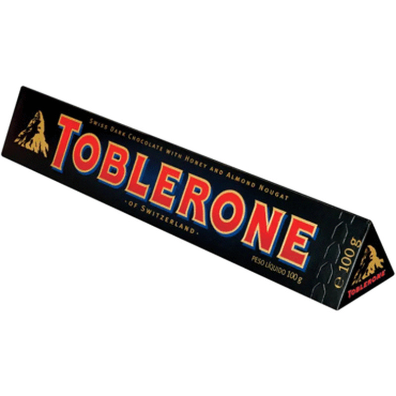 Tume šok.mee,mandlitega TOBLERONE 100g