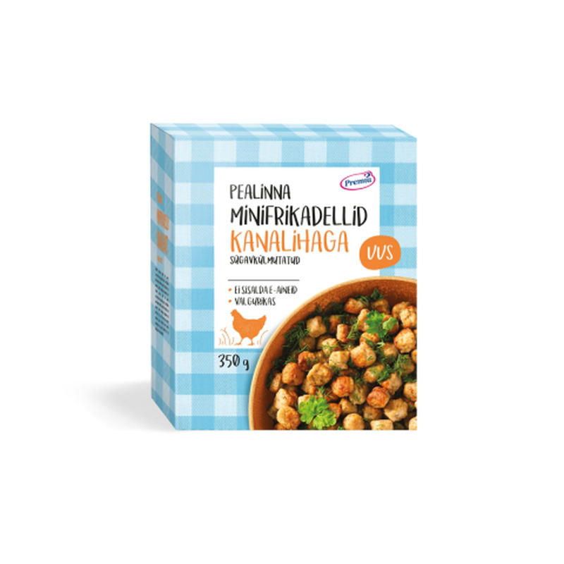 Minifrikadellid kanalihaga Pealinna 350g