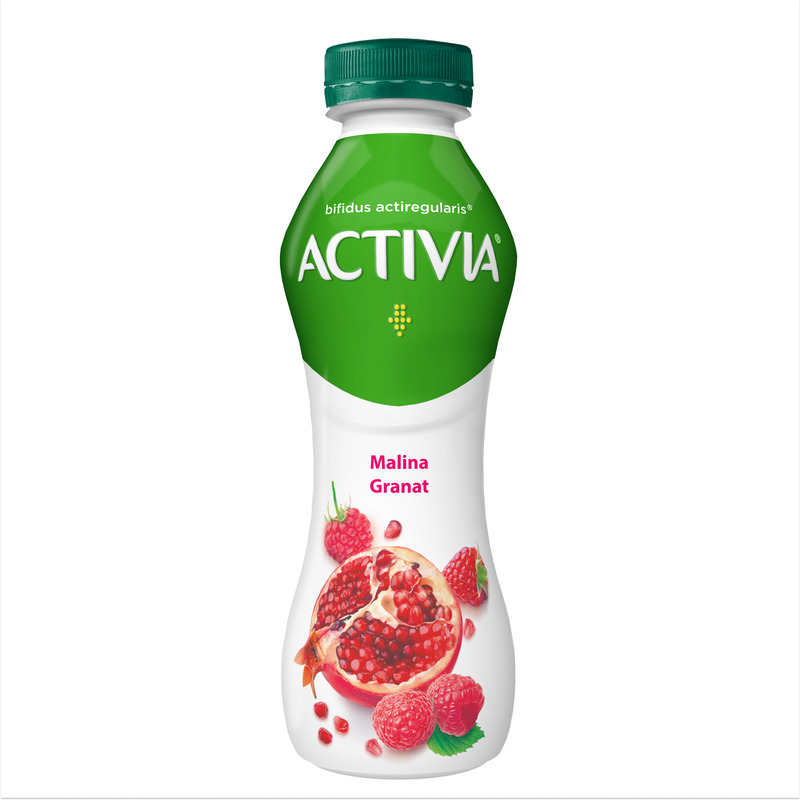 Joogijogurt vaarika-granaatõuna, ACTIVIA, 300 g