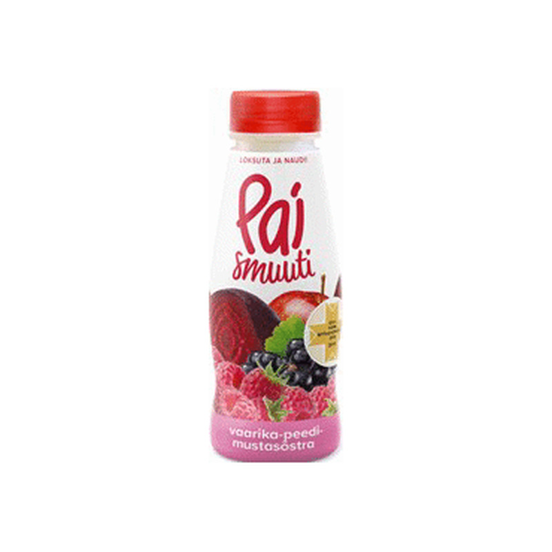 Vaarika-peedi-mustasõst.smuuti PAI 280ml