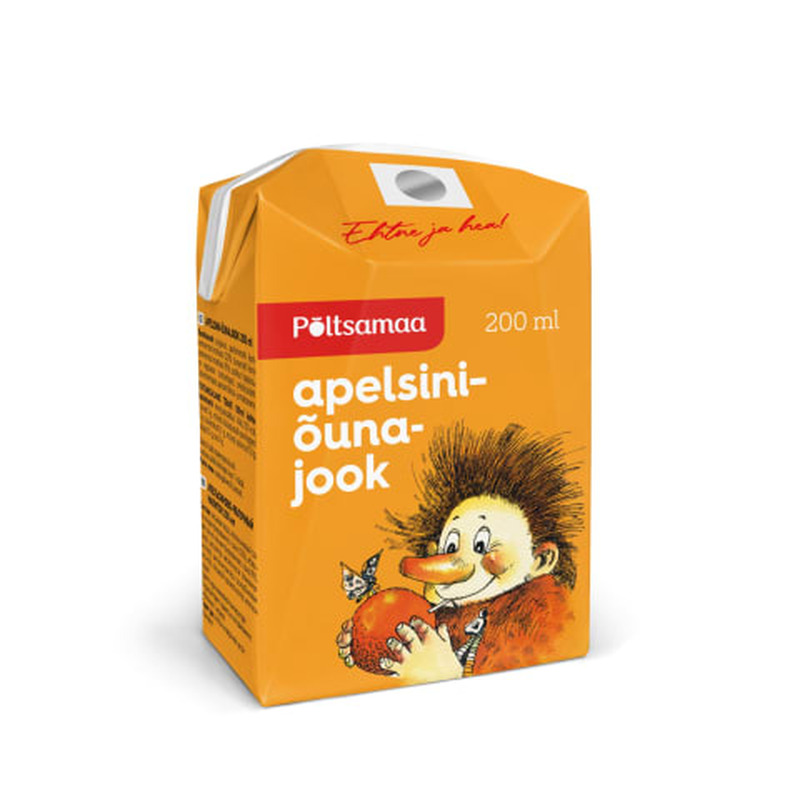 Jook apelsini-õuna Põltsamaa 200ml