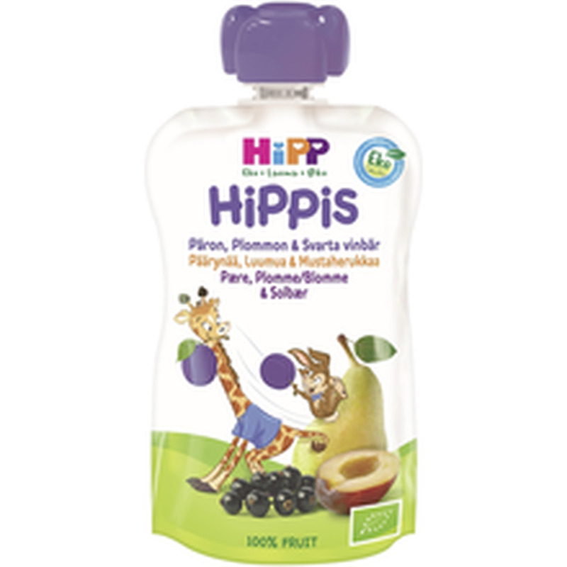 HIPP SMUUTI PIRN-PL-MUST.S 100G 4 K