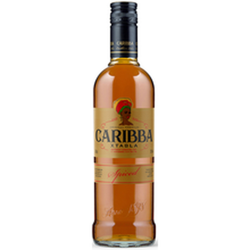 Piiritusjook CARIBBA Spiced, 50 cl