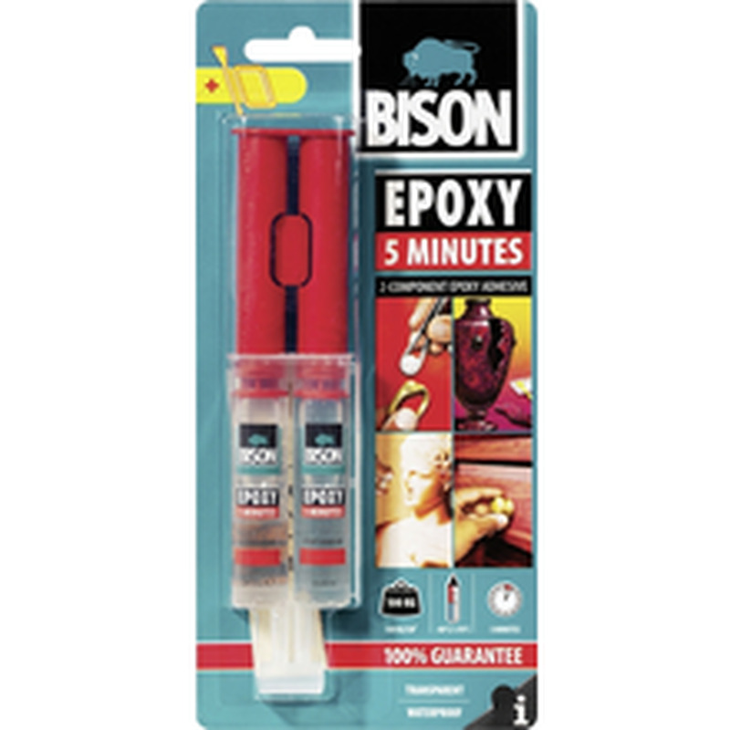 Epoksliim Epoxy 5 Min 24ml Bison