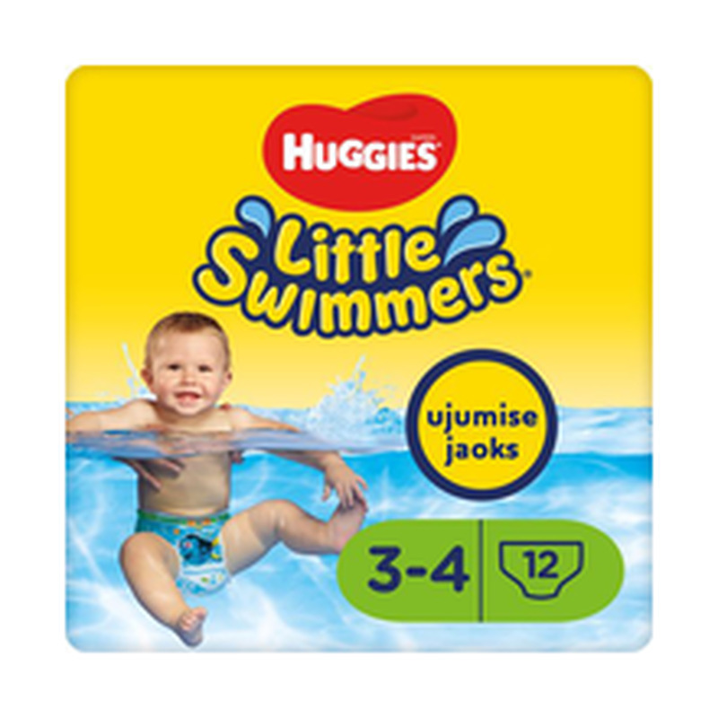 Huggies Little Swimmers ujumispüksid 3-4, 7-15kg 12tk