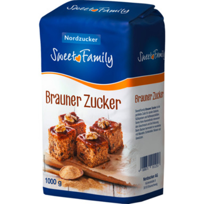 NORDZUCKER Pruun suhkur 1kg