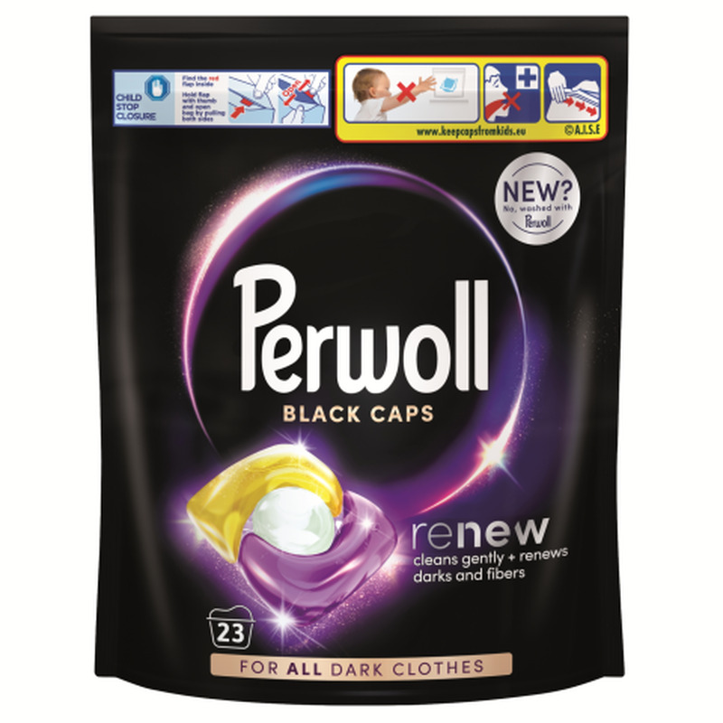 Pesukapslid Perwoll black 23pk