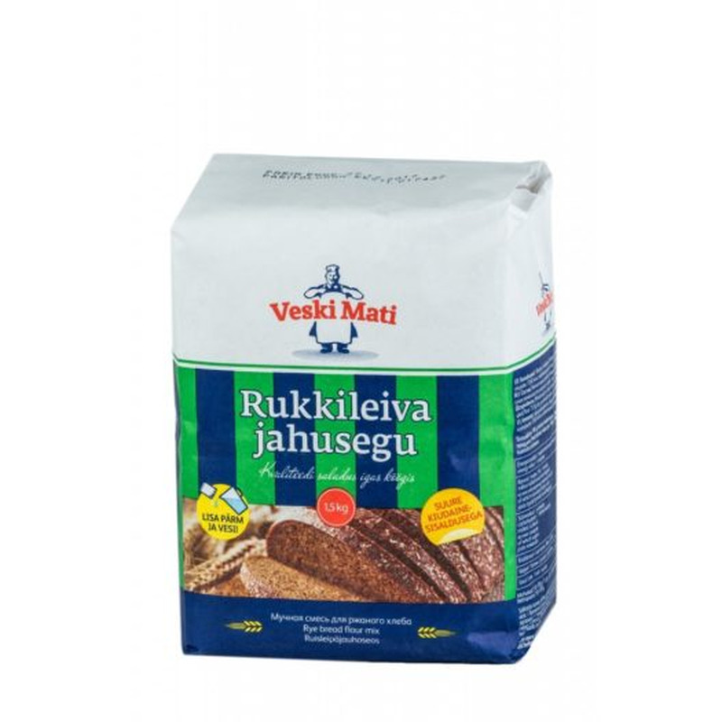 Veski Mati Rukkileiva jahusegu 1,5 kg