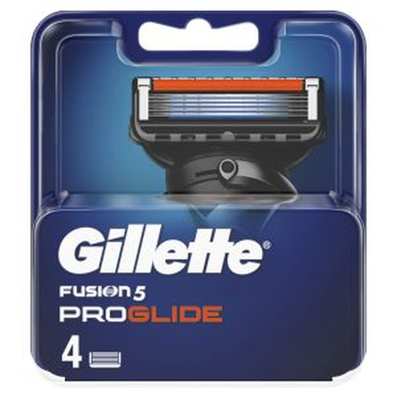 Varuterad Fusion Proglide Manual, GILLETTE, 4 tk