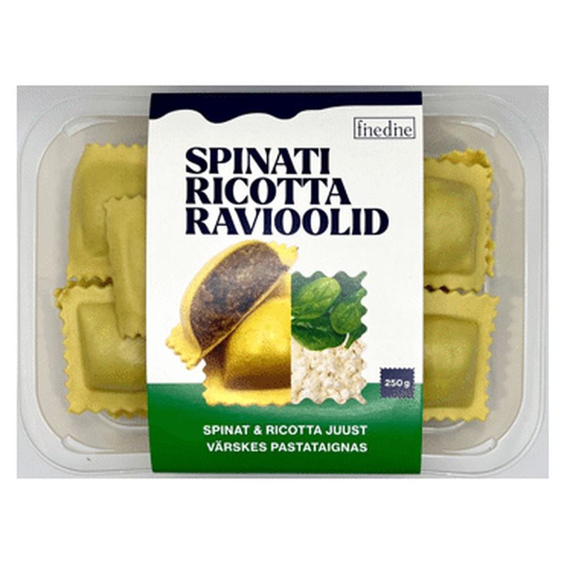 Ravioolid Spinati-Ricotta Finedibe 250g