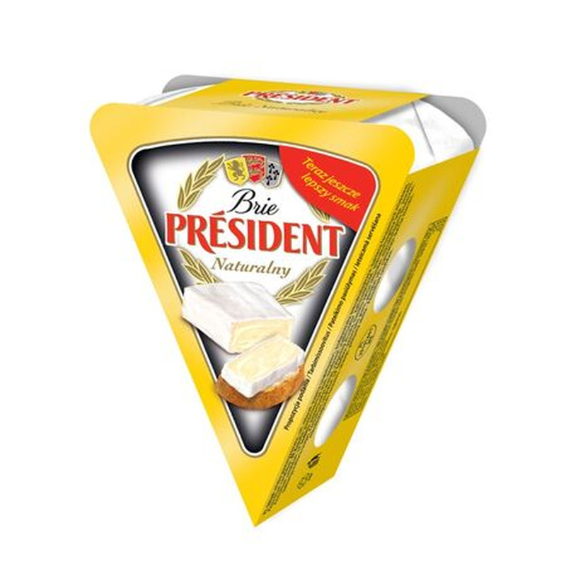 Valgehallitusjuust Brie, PRESIDENT, 125 g