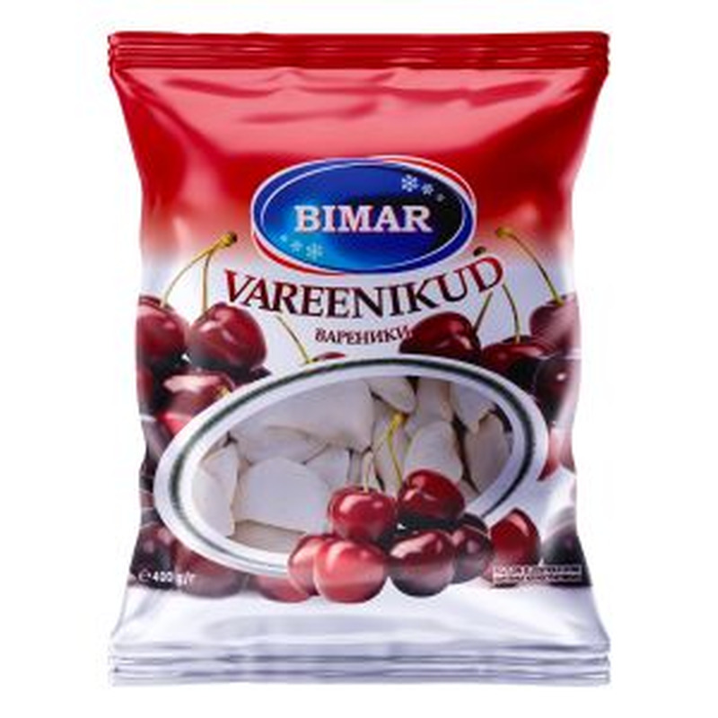 Bimar Vareenikud kirssidega 12tk 400g külmutatud