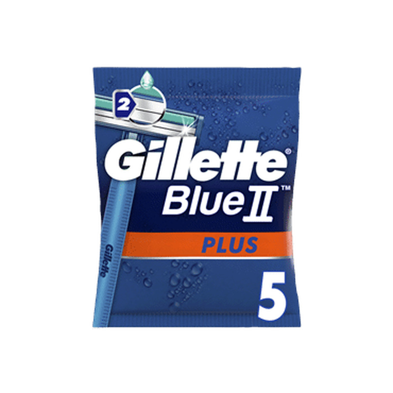 RaseerijaGILLETTE Blue II PlusElasto5tk