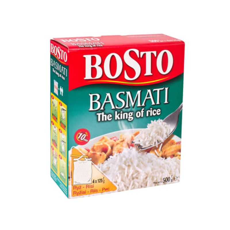 Basmati riis Bosto 4x125g