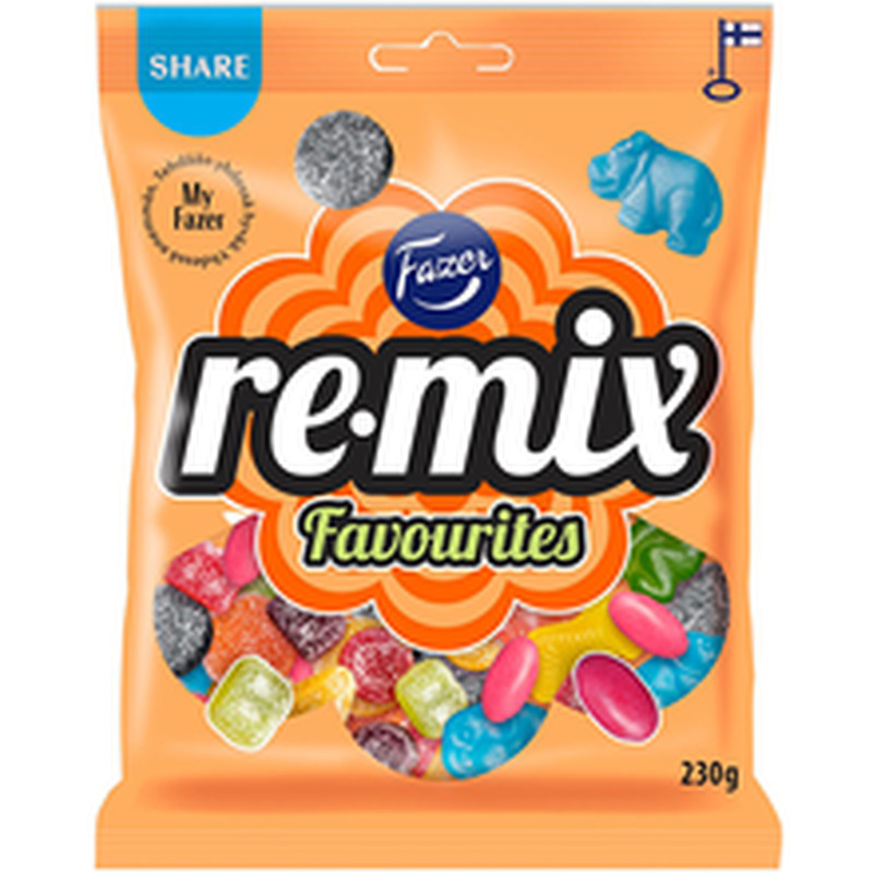 Remix Favourites kummikommid 230g