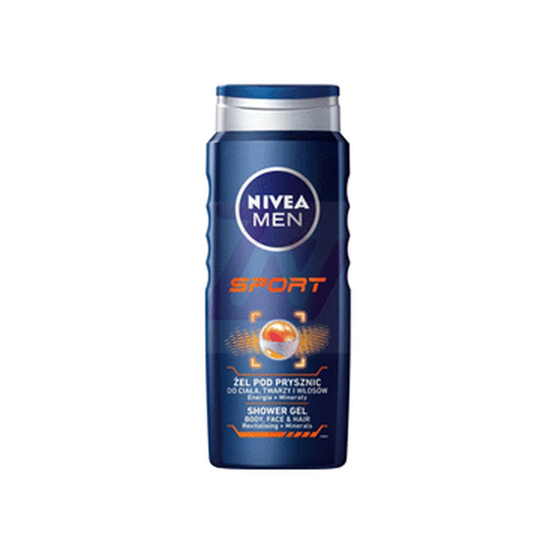 Dušigeel Sport meestele, NIVEA, 500 ml