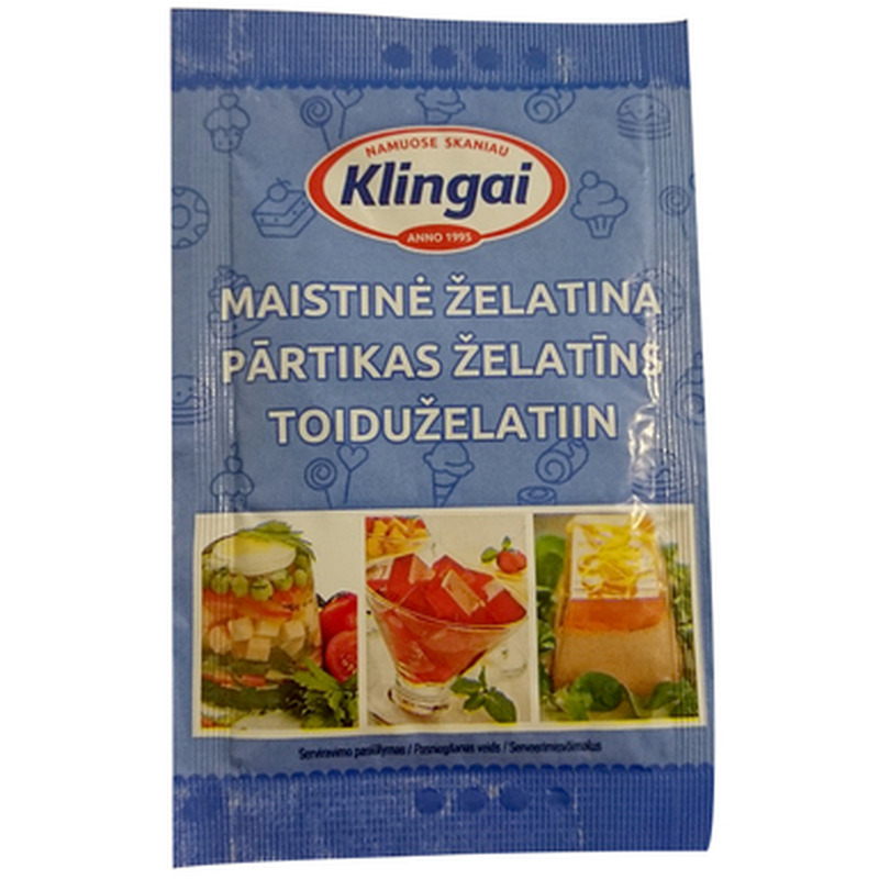 KLINGAI Želatiin 20g