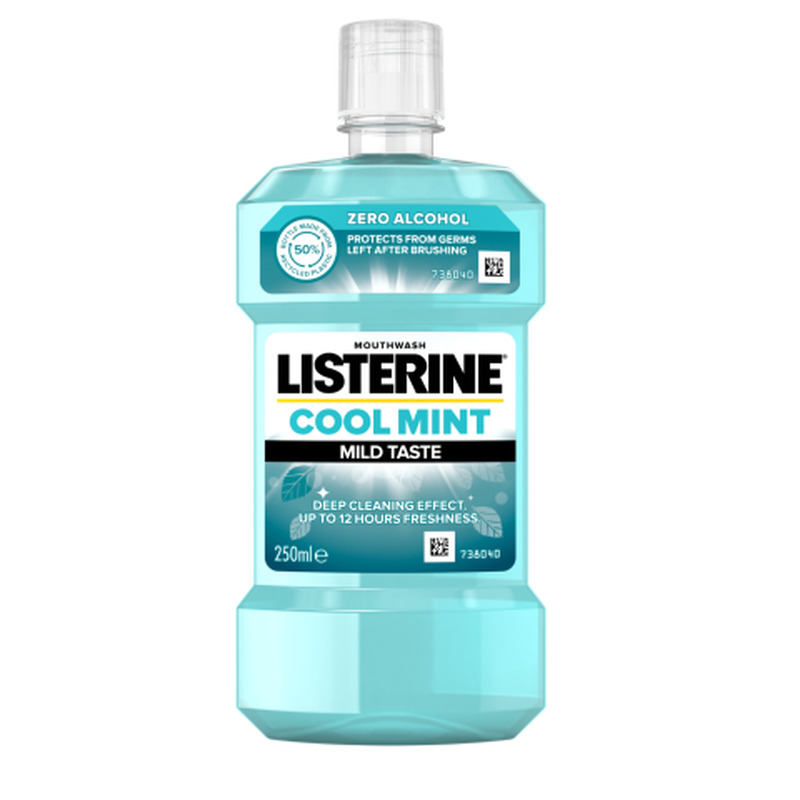 Suuvesi Listerine Cool Mint Mild Taste 250ml