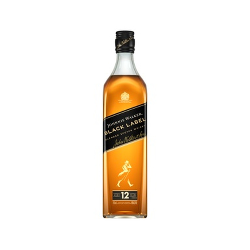 Viski JOHNNIE WALKER Black Label, 70 cl