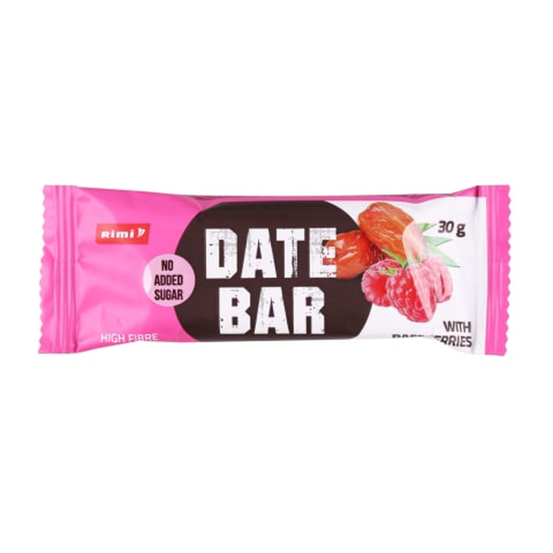 Datlibatoon vaarikatega Rimi 30g