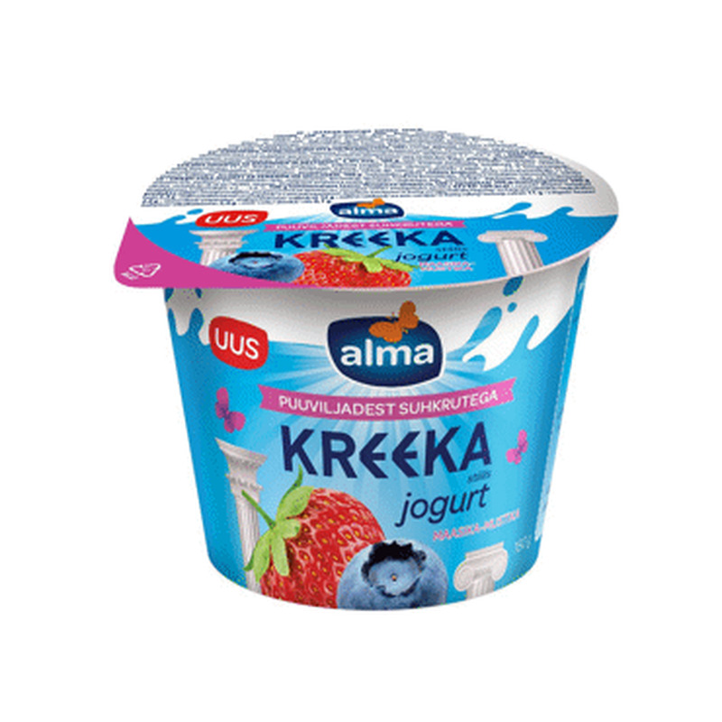 Kreeka jogurt ALMA maasika-mustika, 180g