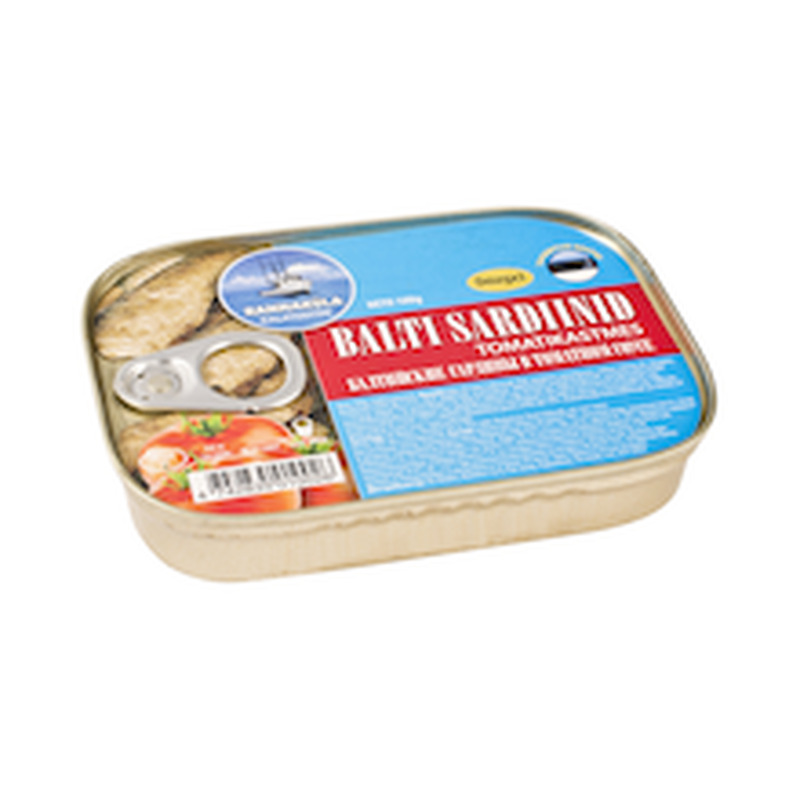 Sardiinid tomatikastmes Balti, RANNAKÜLA, 100 g